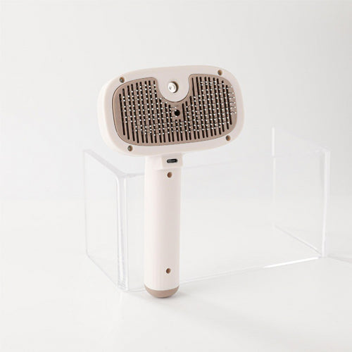 Peigne vaporisateur vue de profil - design élégant et ergonomique - Fetchypaw